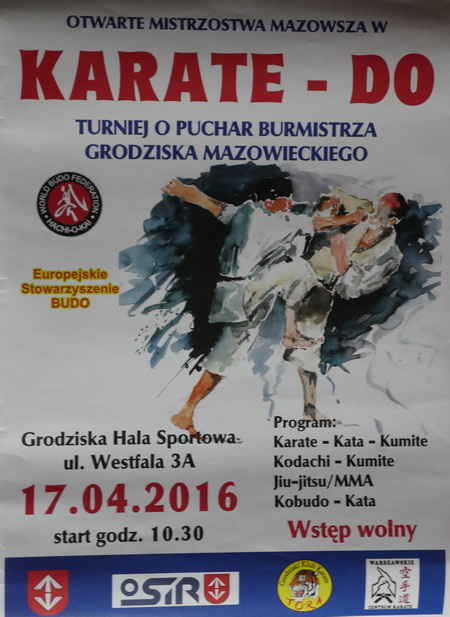 plakat Pucharu Mazowsza 2016